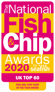 National Fish & Chip Awards 2020 UK top 60 award